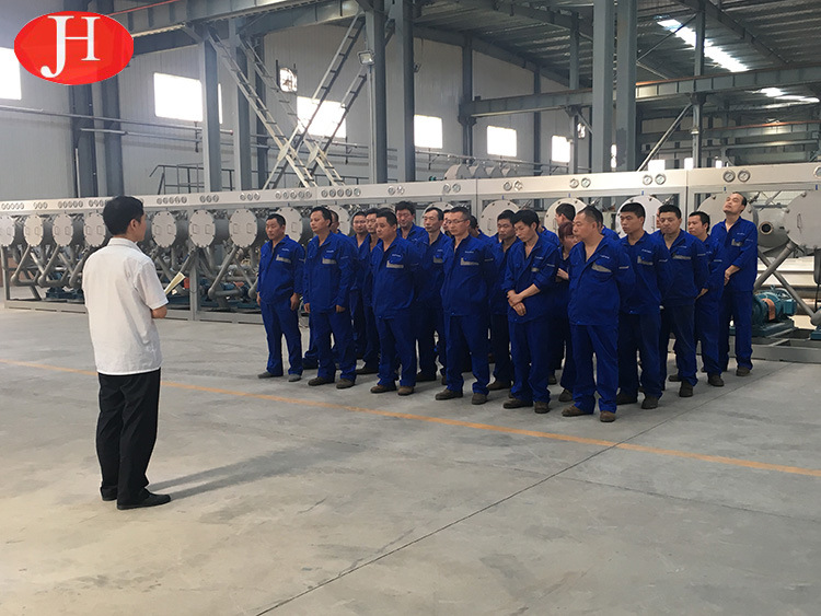 China Factory Potato Starch Milk Dewatering Machine Vacuum Filter Potato Starch Production Line