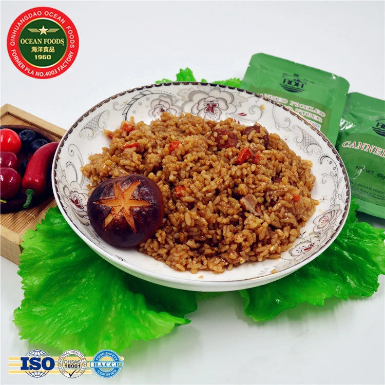 Ready to Eat Foods Instant Outdoor Cook Self-Heating Soy Fried Rice Meal