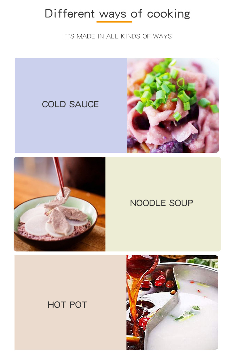 Zero Calories Instant Konjac Noodles Purple Potato Konjac Fettuccine