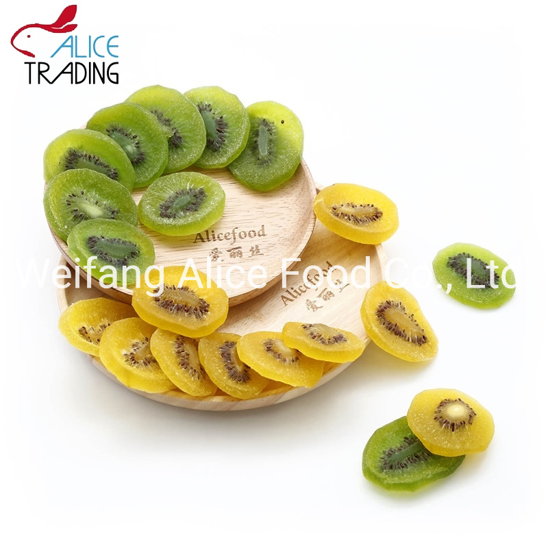 China Origin Sweet and Sour Dried Fruits Halal Kosher Certificated Dried Kiwi