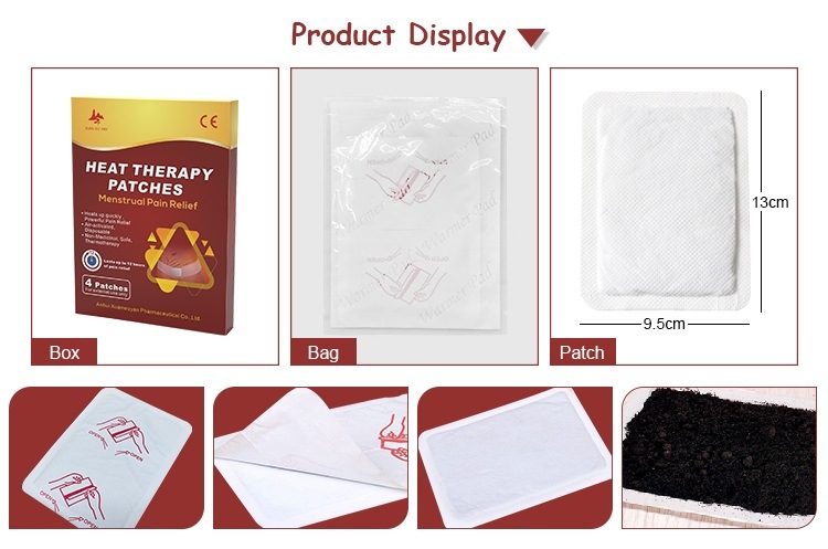 Wholesale Disposable Self-Heating Menstrual Cramps Pain Relieving Patch
