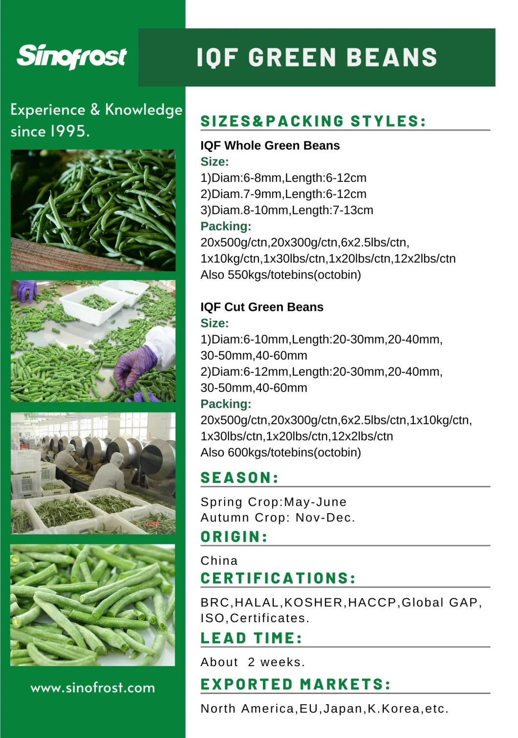 Best Prices, IQF Frozen Green Bean Wholes, IQF Frozen Green Bean Cuts, Frozen Green Bean Cuts, Frozen Green Bean Whole, IQF Cut Green Bean, IQF Whole Green Bean
