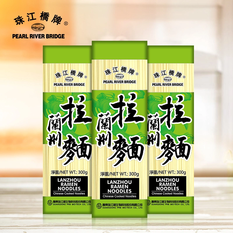 Pearl River Bridge Lanzhou Ramen Noodles 300g Chinese Traditional High Quanlity Dried Noodles