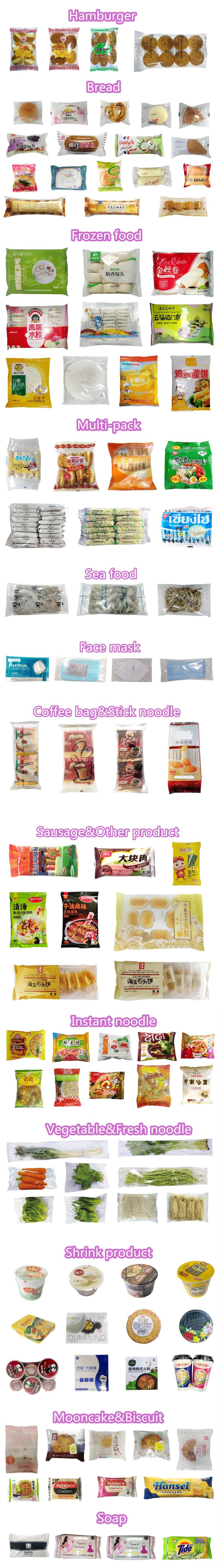 Automatic Pouch Bag Sealing Packaging Machinery for Wet Rice Noodle