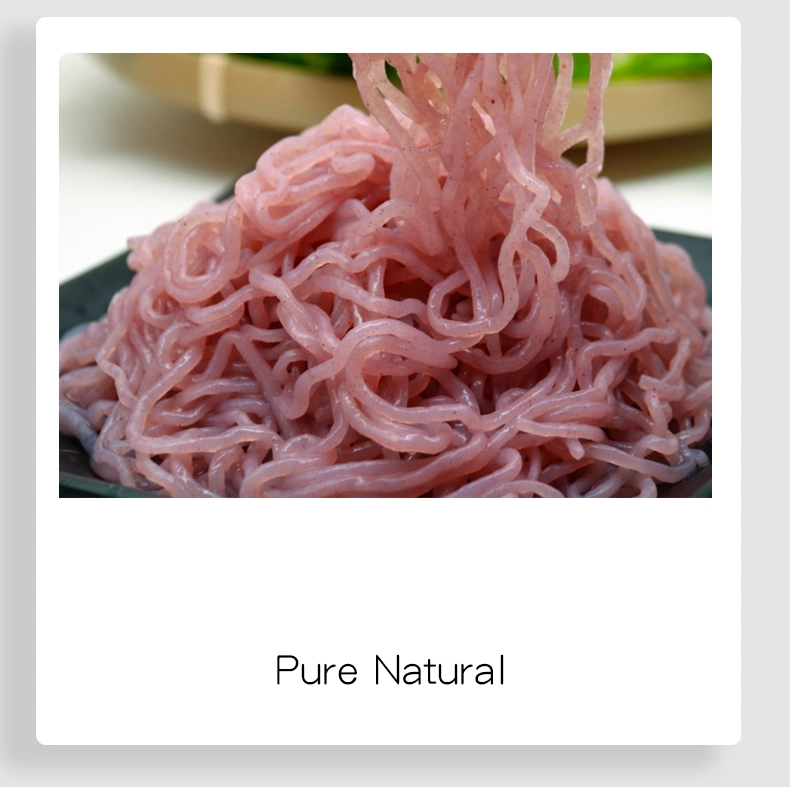 New Flavor Diabetes Food Instant Food Purple Potato Noodle