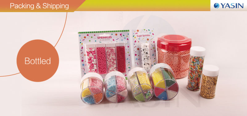 Wholesales Colorful Sprinkles for Bakery Decoration Ingredients