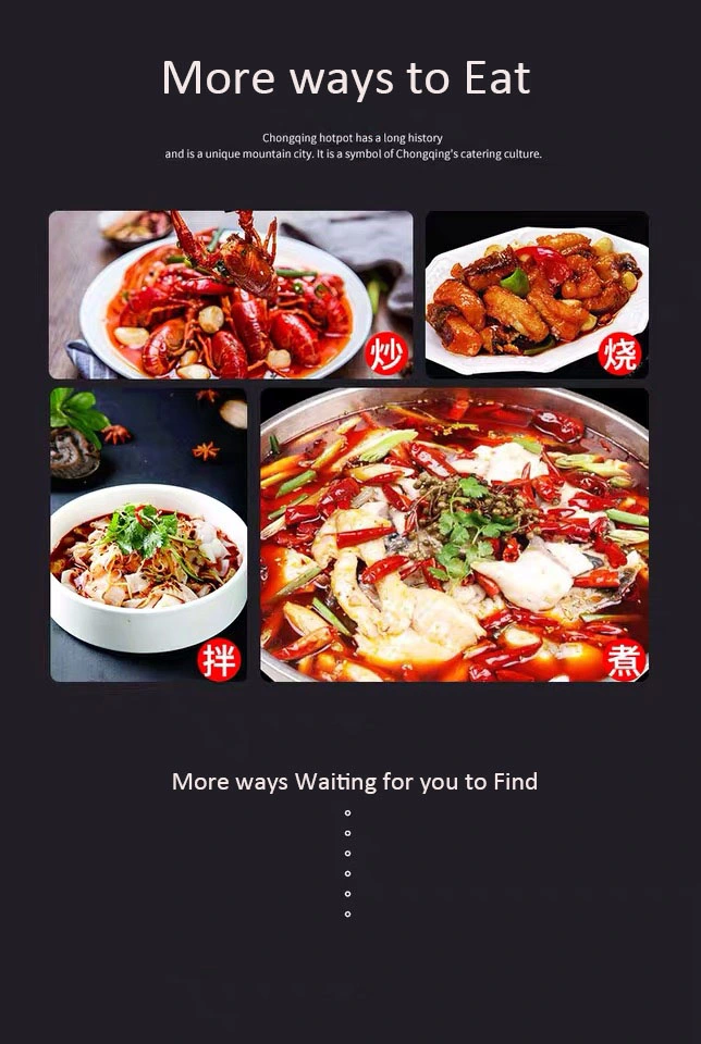 Wholesale Sichuan Huoguo Hot Pot Bottom Material Spicy Food Hot Sauce