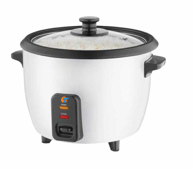 Housewares Uncooked/6 Cups Cooked Rice Cooker, 2-6, Silver