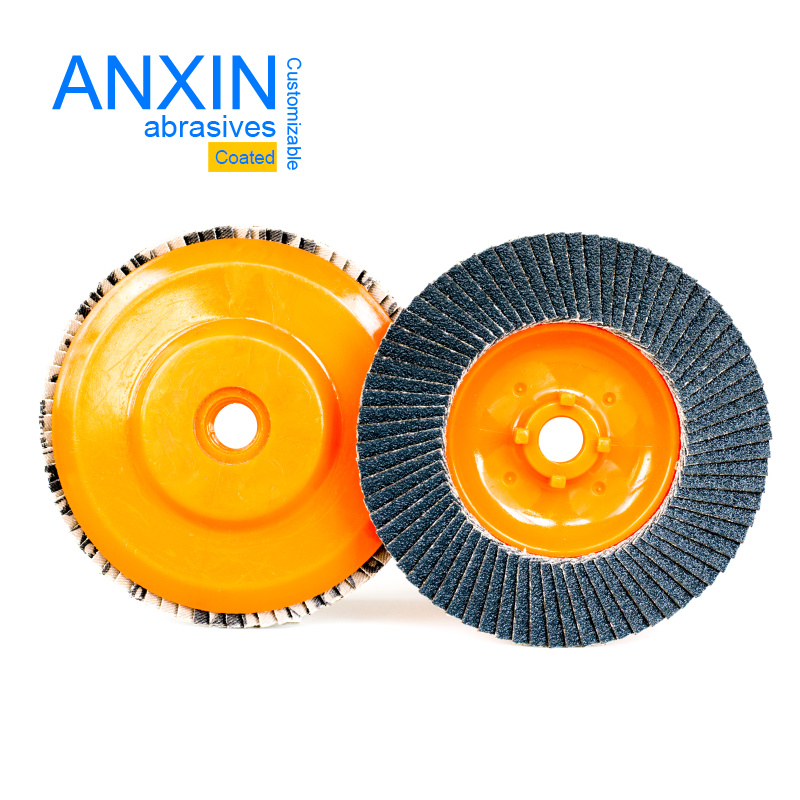 Ceramic Flap Disc with M16 Nylon Backing for Sharp Grinding