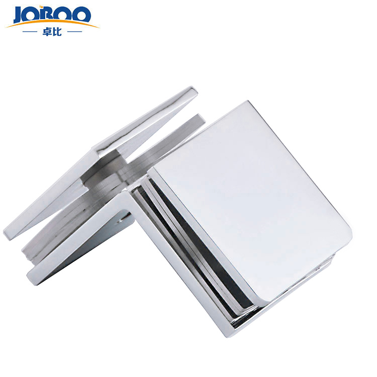 Widely Used High Quality Custom Brass Corner Bathroom Clip Glass Door Clamp