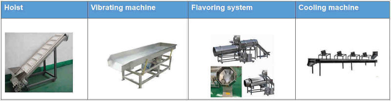 Automatic Instant Corn Flake Processing Line with Manufacturer Price