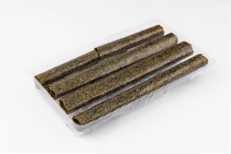 13.8g Green Healthy Instant Spicy Seasoned Seaweed Roll Seaweed with Certificate