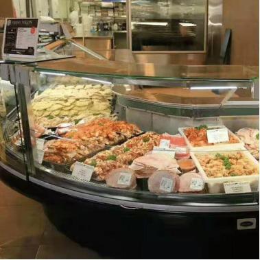 Supermarket Cooked Food Display Cooler