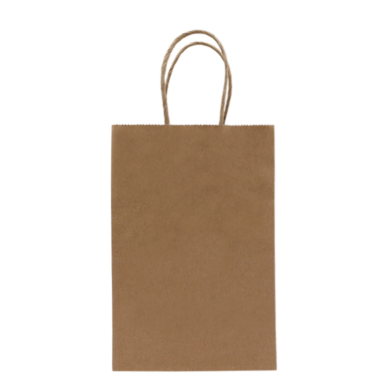 Recyclable Kraft Paper Bags, Reusable Shopping Paper Bags Logo Printed