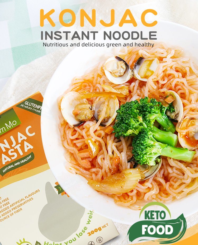 Konjac Instant Noodles Keto Health Products Diet Food Slim Noodles