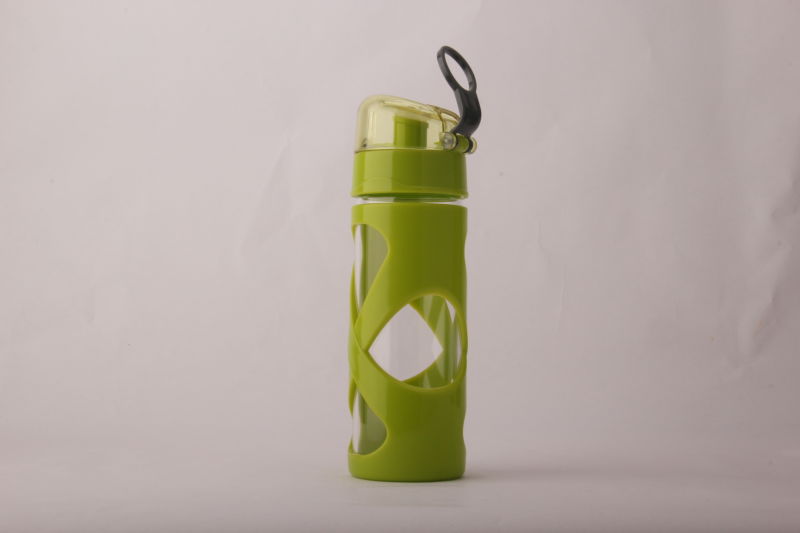 2020 Hot Sale Borosilicate Glass Water Bottle with PP Sleeve
