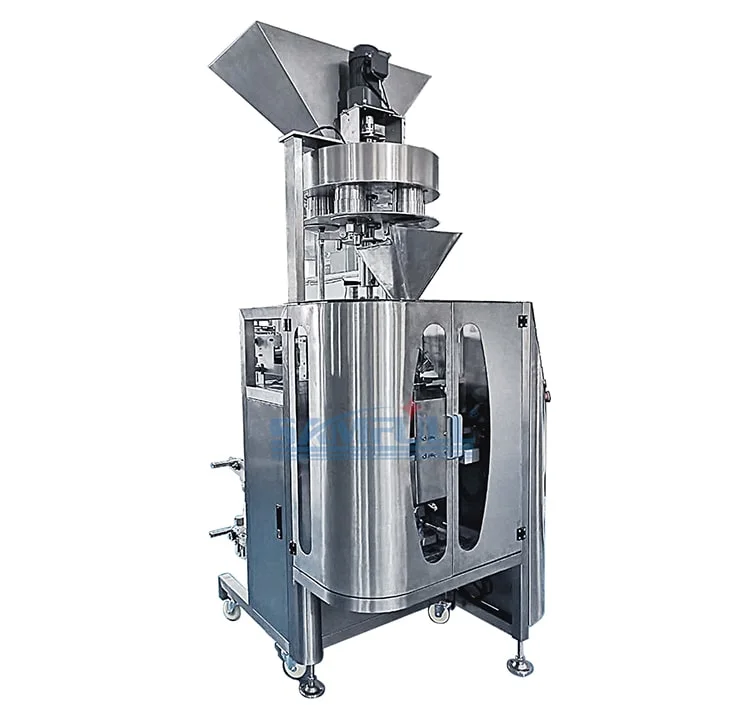 Dry Noodles Plastic Bags Packaging Machine with Volumetric Cup Dosing Weigher