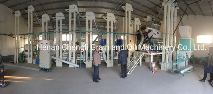 50t/D Rice Plant Rice Processing Machine Rice Whitener