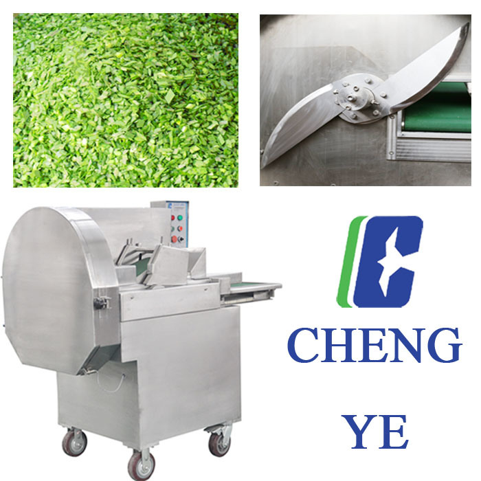 Electric Vegetable Chopper / Industrial Vegetable Cutting Machine / Vegetable Dicer Machine