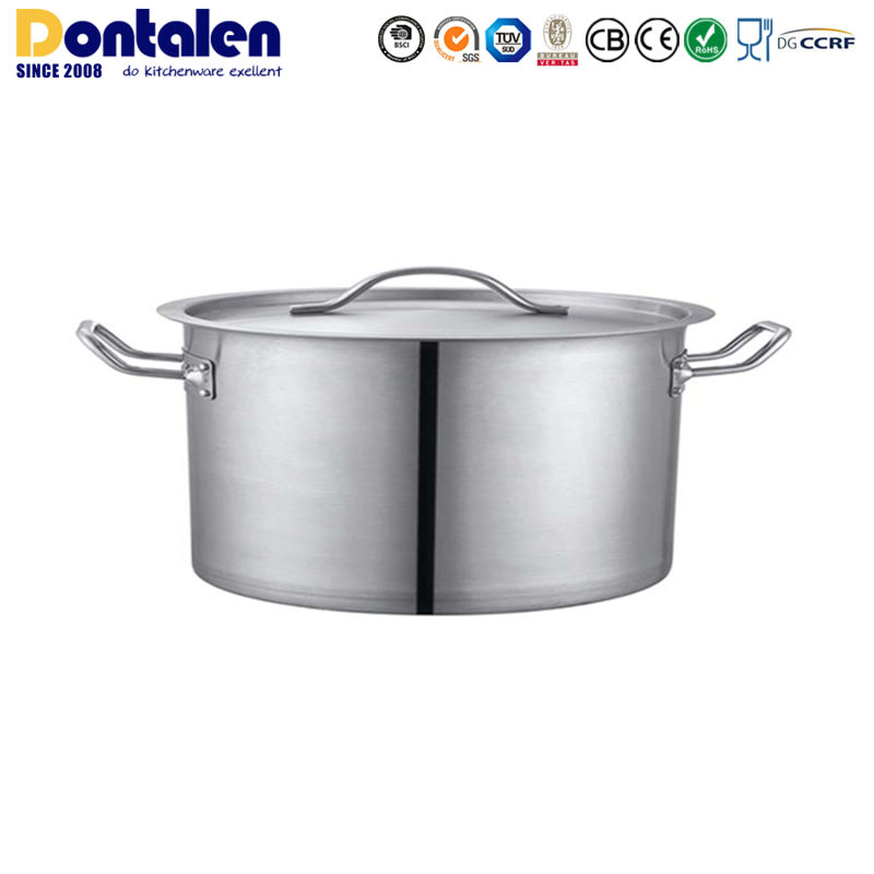 Dontalen Stock Pot with Double Handle Cooking Pot Sauce Pot