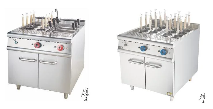 Electric Pasta Cooker with Cabinet Restaurant Equipment Noodles Cooking Machine Kitchenware