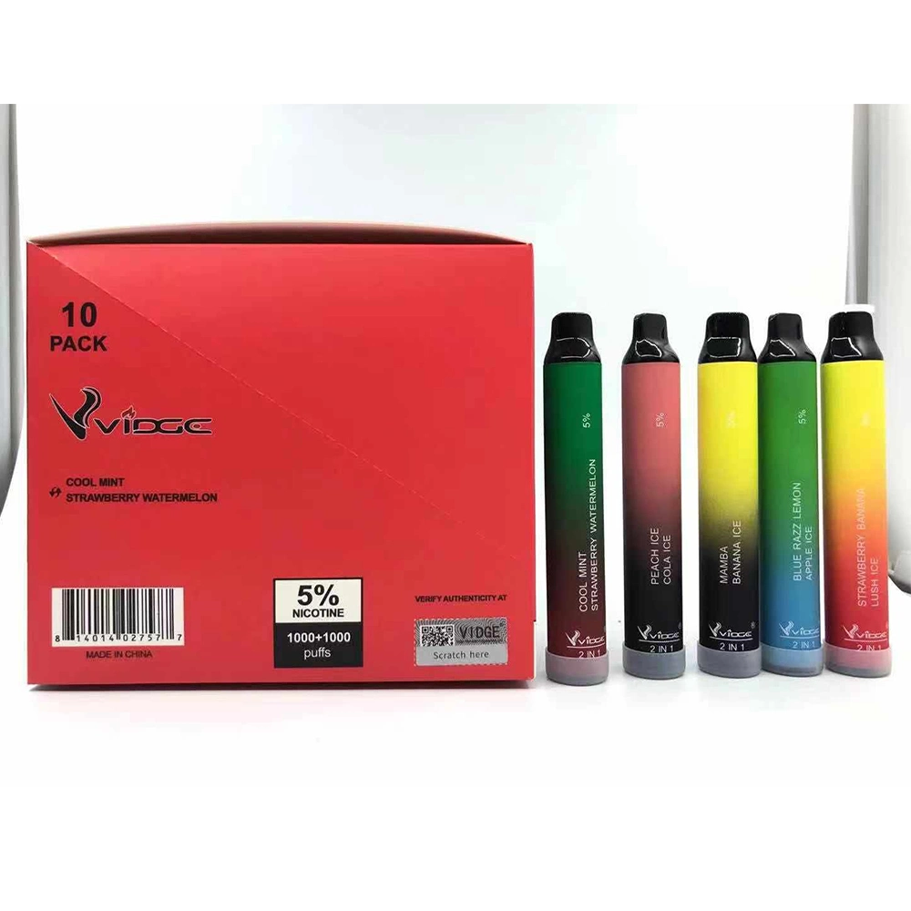 Dual Flavors Disposable Vape Pen Device Switch Between 2 Flavors