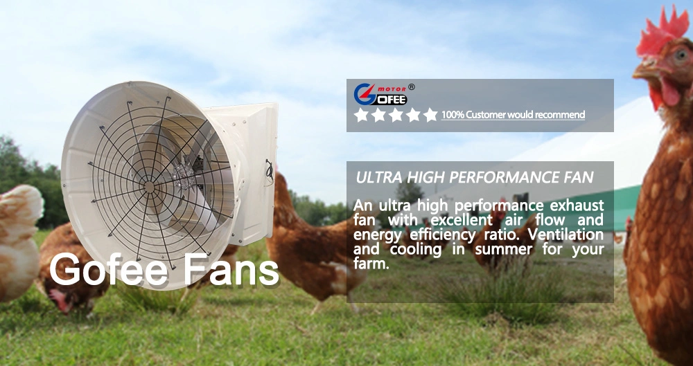 Poultry House Heater Suppliers 48''air Inlet Fan Farm