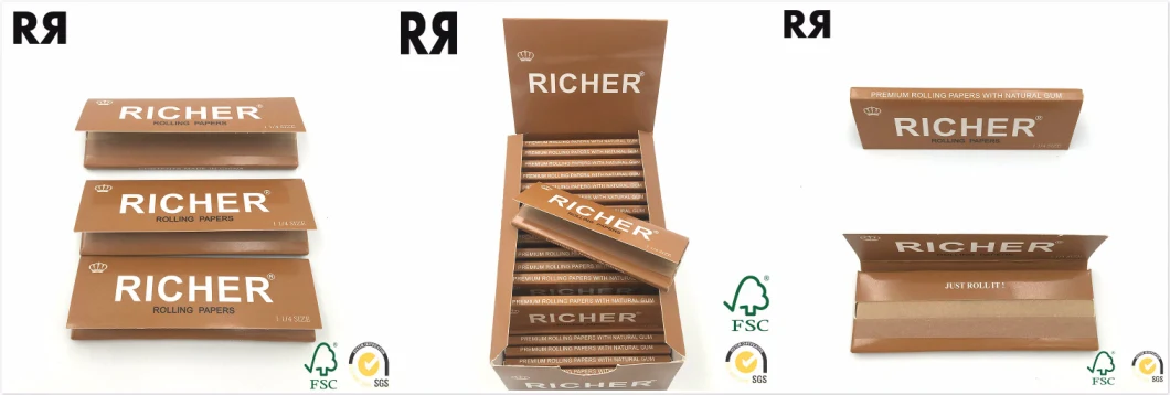 Premium Unbleached Cigarette Smoking Rolling Papers
