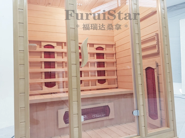 3 People Far Infrared Sauna Quarts Heater Sauna House with Best Price