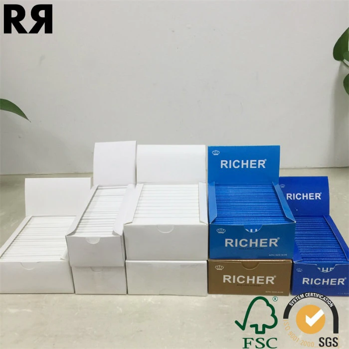 Richer Brown Ultra Thin 14GSM Unbleached Cigarette Tobacco Rolling Paper