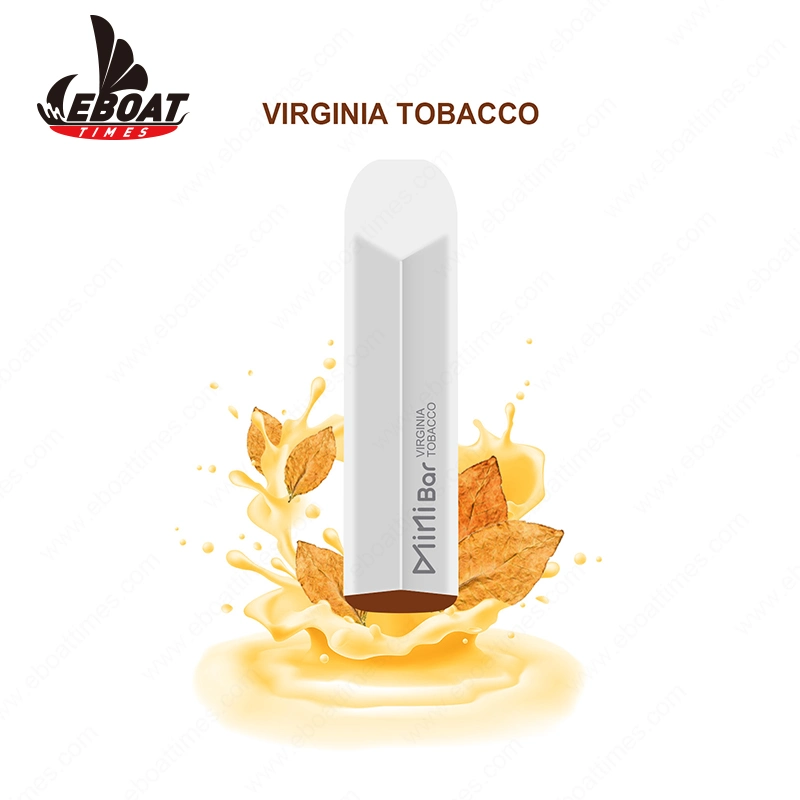 Wholesale Disposable Mint/Mango/Cream/Virginia Tobacco Vape Pen 350puffs E Cigarette
