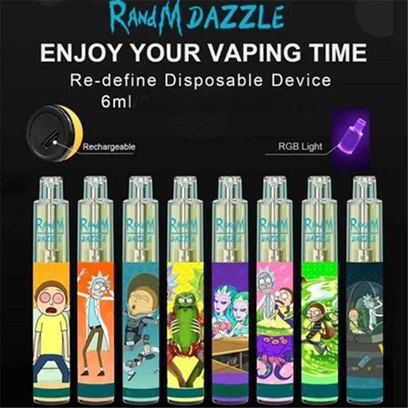 Rick and Morty R and M Vaporizer Pen E Cigarette Wholesale I Vape Wholesale E Cigarette