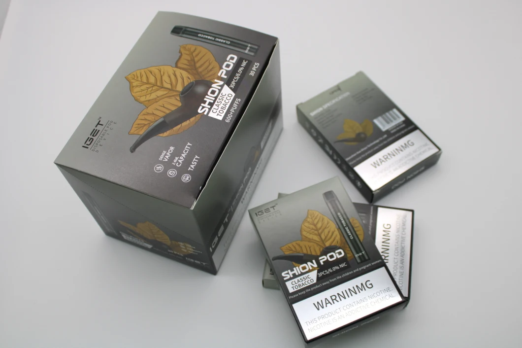 Wholesale Disposable Shion Cigarette Bestseller Iget Janna Xtra Disposable Iget Shion Disposable E Cigarette Vape