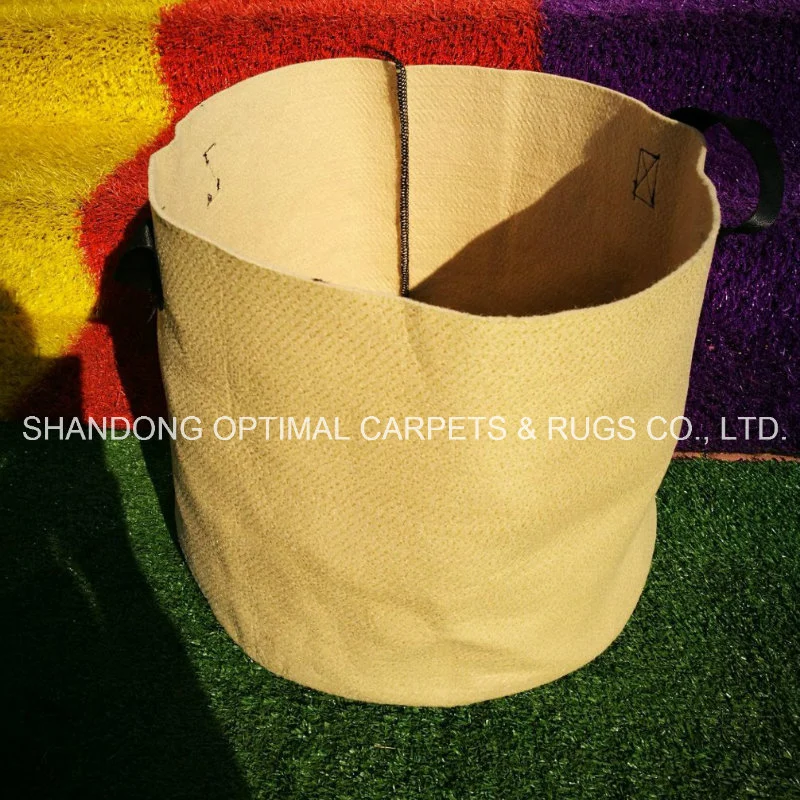 Camel Color Fabric Polypropylene Plant Pot for Landscape/Garden/Nursery