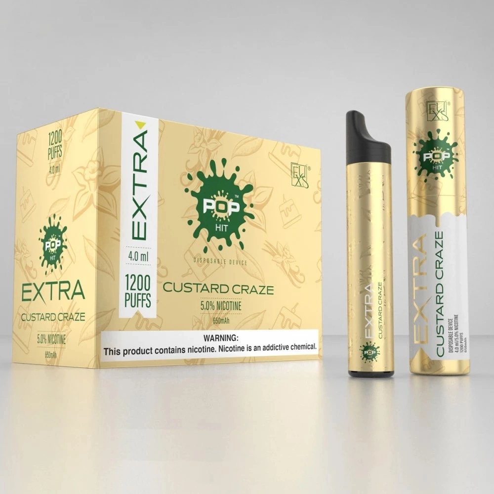 New Disposable E Cigarette 2020 Closed System Vape Pop Extra
