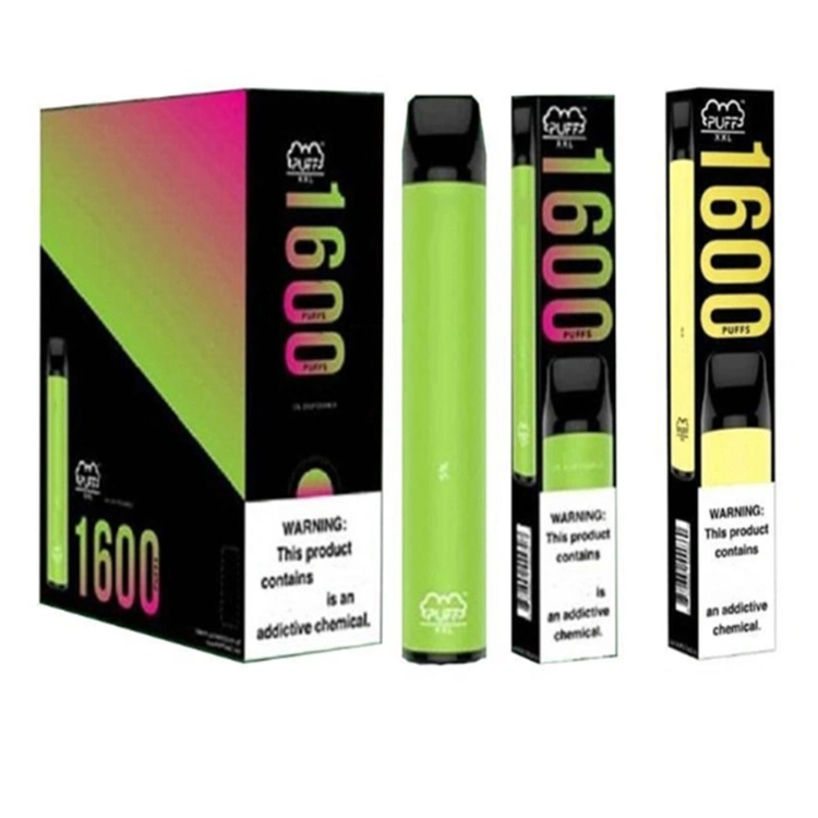 1600puffs Huge Hits 10 Flavors Different Package Fruit Flavors Puff XXL Hot Selling in USA