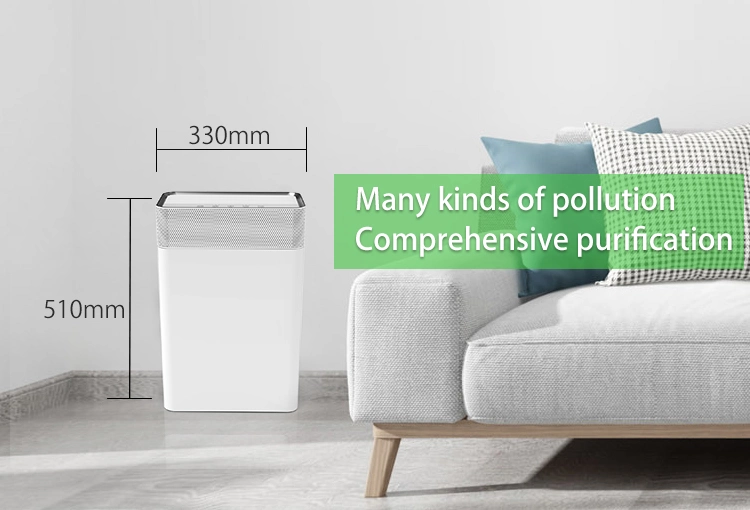 Family Use Smoking Room Air Purifiers with HEPA Carbon Filters