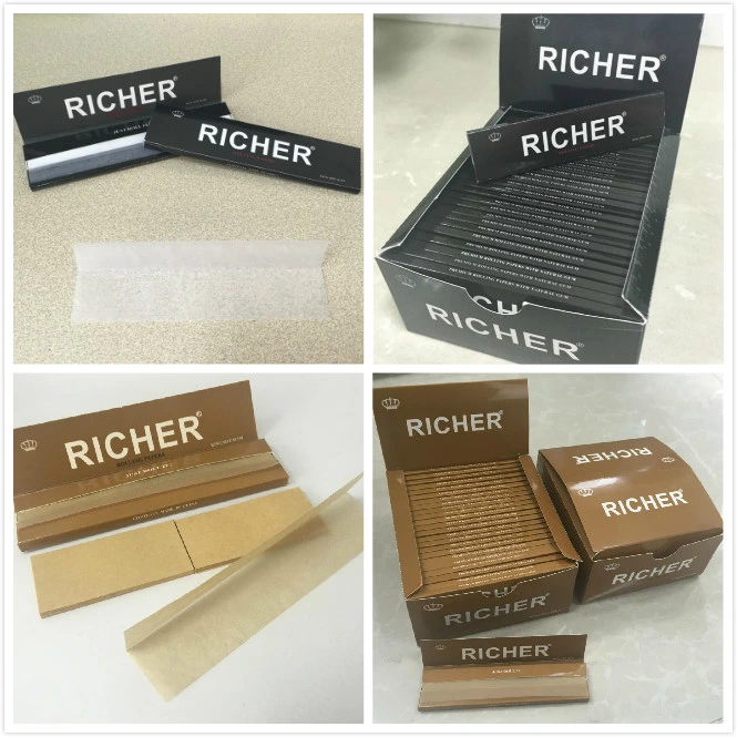 Best Selling 13GSM Unbleached Brown Cigarette Rolling Papers