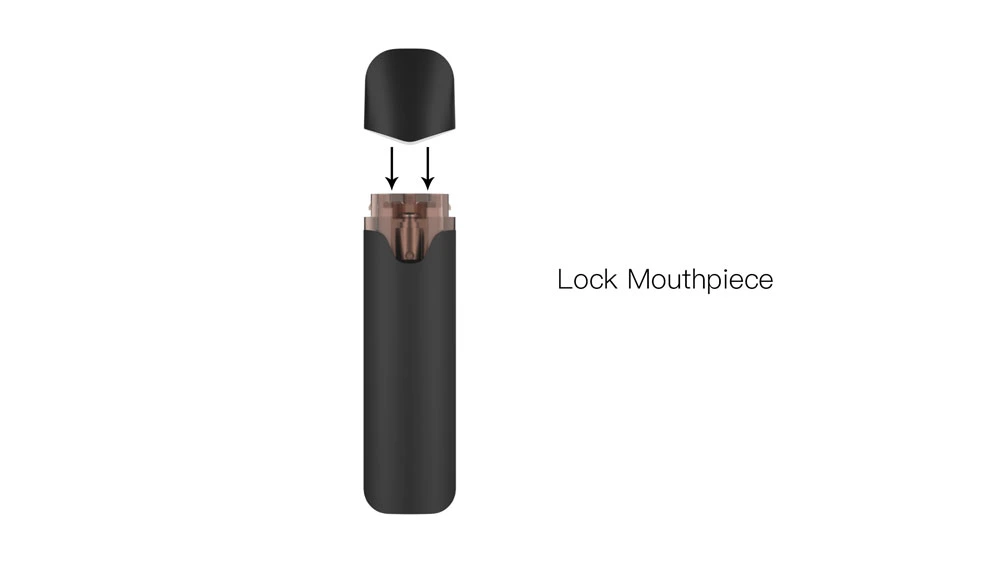 New Arrival Cbd Vape Starter Kit Lock Mouthpiece Vaporizer Pen