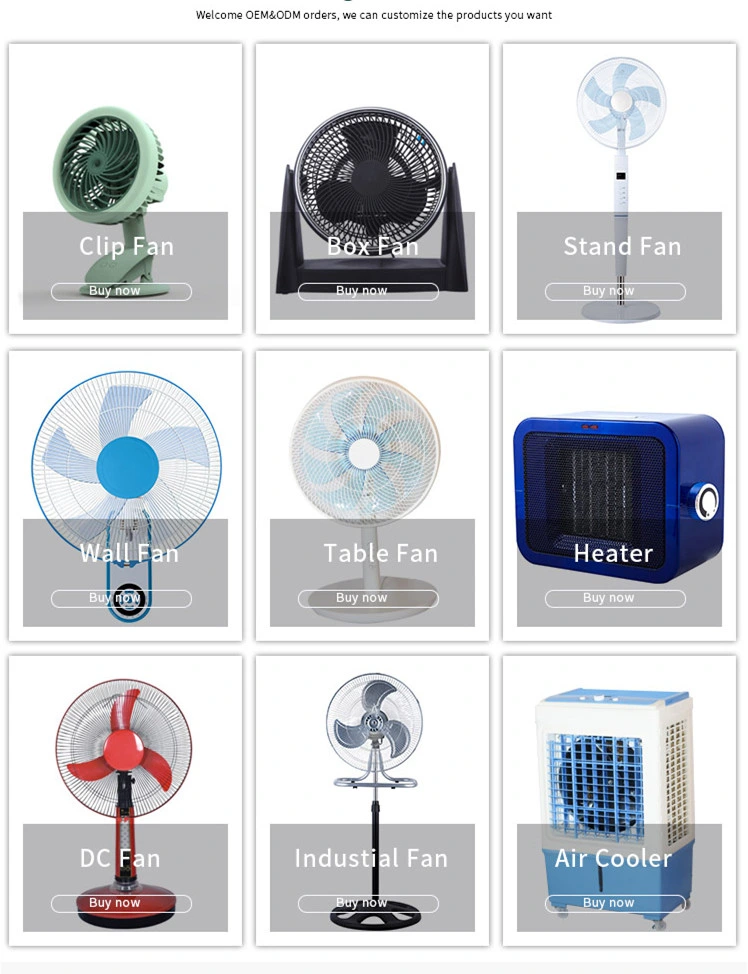 16 Inch Plastic Fan Louver Fan Timer Homeappliance Fan Box Fan Table Fan (KYT40-04)