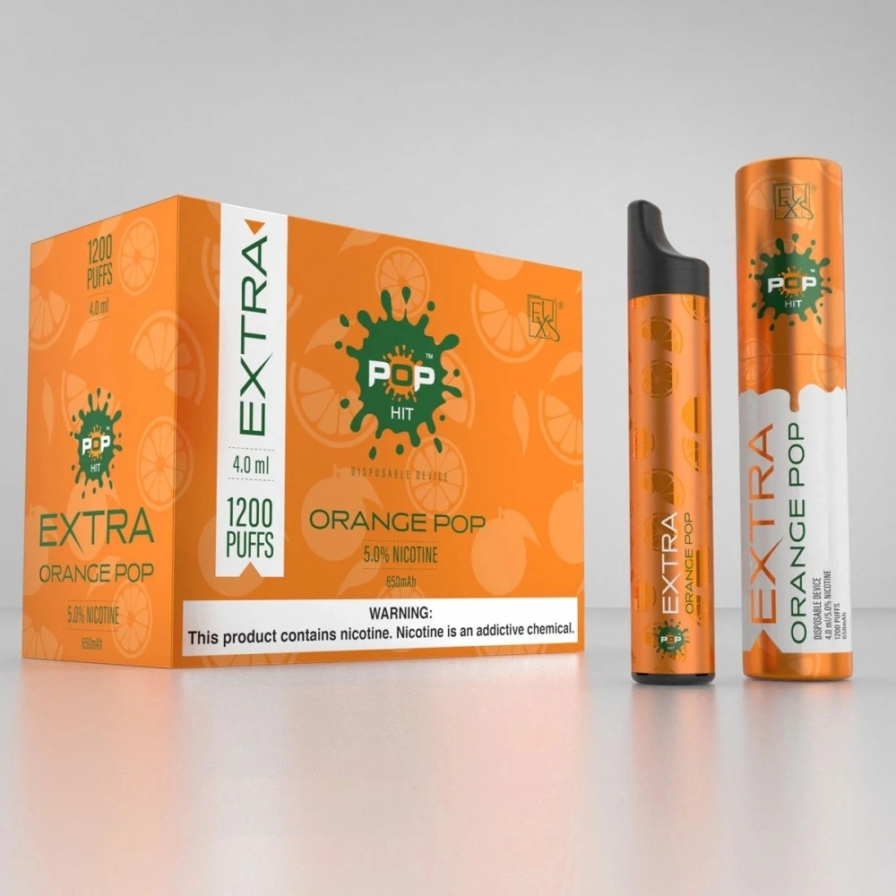 New Disposable E Cigarette 2020 Closed System Vape Pop Extra