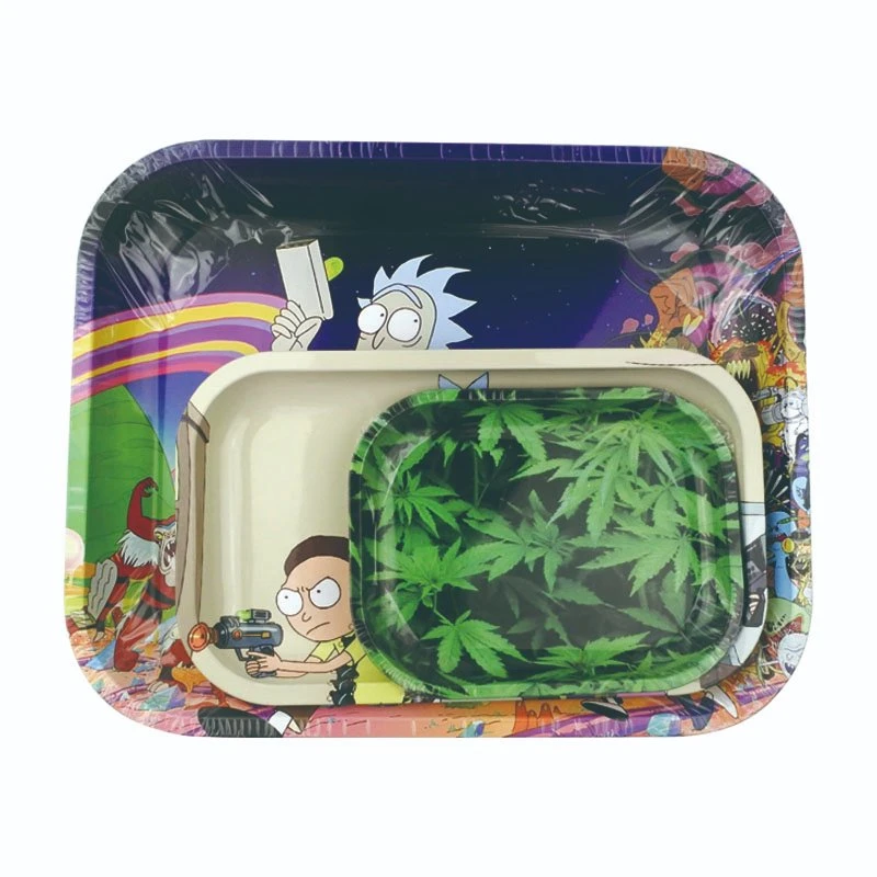 Custom Metal Rolling Tray Smoking Rolling Tray for Tobacco