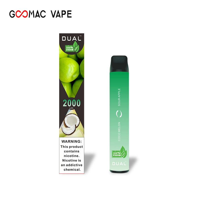 Vape 2 in 1 Mixed Flavors E-Cigarette Various Fruits Dual Flavors Disposable Electronic Cigarettes