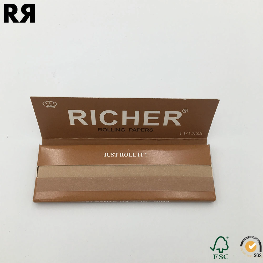 13GSM Unbleached Rolling Paper, Cigarette Papers for Smoking
