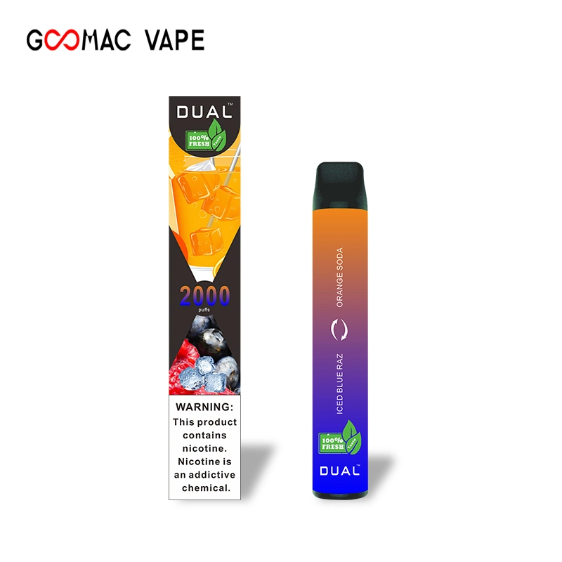 Vape 2 in 1 Mixed Flavors E-Cigarette Various Fruits Dual Flavors Disposable Electronic Cigarettes