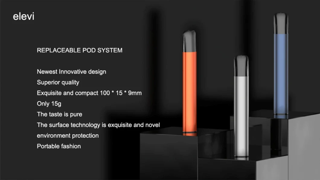Newest Rechargeable E-Cigarette Levi Disposable Pod Vape Pen Disposable E Cigarette Replaceable Pod System