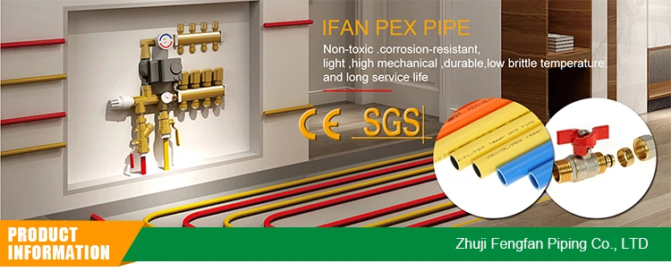 Floor Heating System Plumbing Pex Pipe Brass Manifold for Underfloor Heating