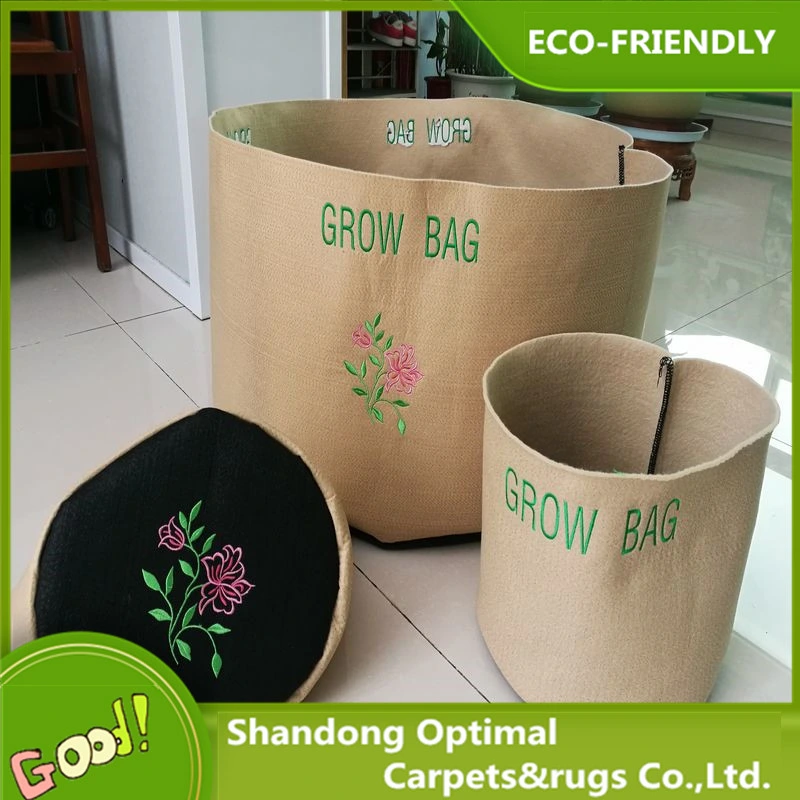 Camel Fabric Druable Re-Usable Breathble Grow Bags Nursery Pots Tree Bags