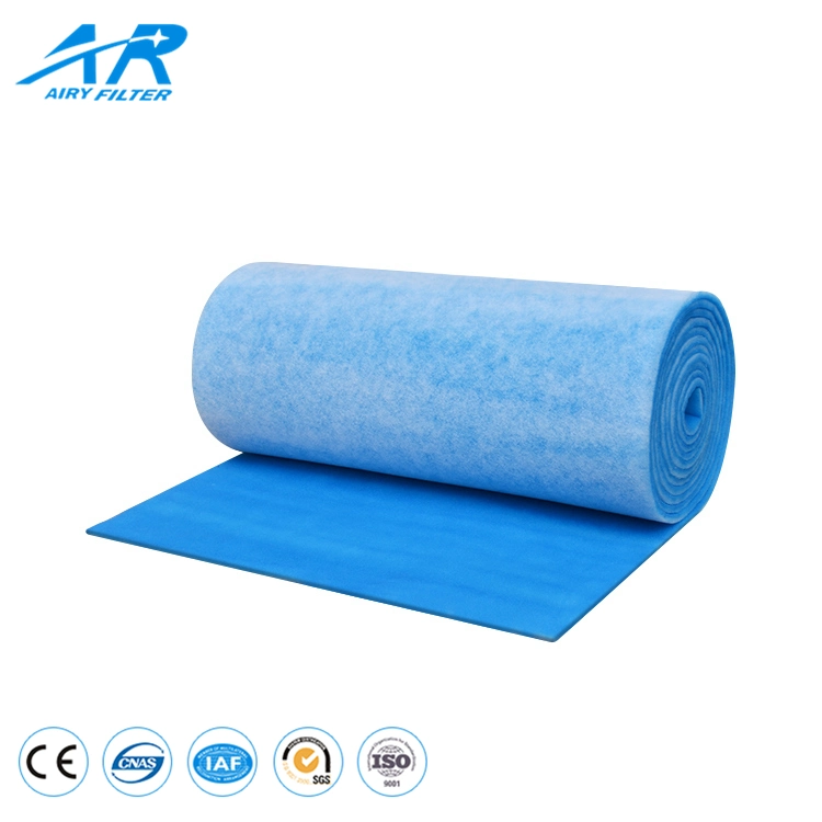China Manufacture Synthetic Fiber Filters Blue and White Pre Intake Filters