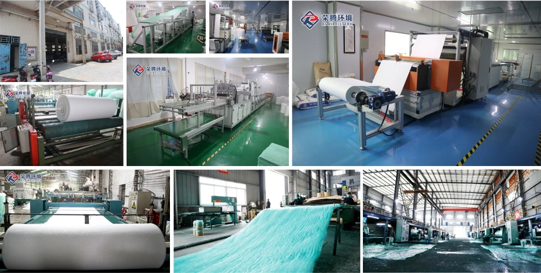 China Manufact Spray Paint Booth Filters Fiberglass Floor Filter